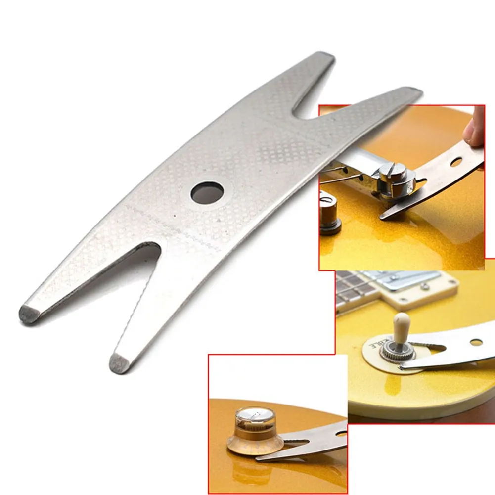 1 PCS Luthiers Guitar Multi Tool Spanner Wrench For Switch Knobs Tuner Repair Potentiometer Cap Removal Tool Three-speed Switch
1 PCS Luthiers Guitar Multi Tool Spanner Wrench For Switch Knobs Tuner Repair Potentiometer Cap Removal Tool Three-speed Switch