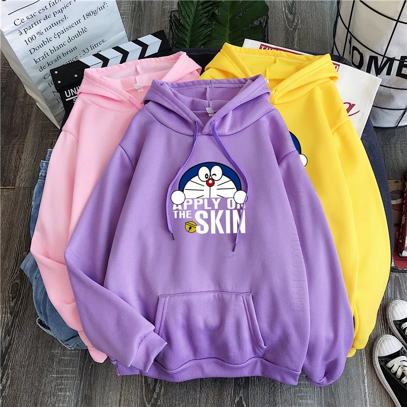 Autumn Doraemon Cartoon Print Long Sleeve Hoodies Harajuku Kawaii O-Neck Sweatshirt Streetwear Anime Hoodies For Men
Autumn Doraemon Cartoon Print Long Sleeve Hoodies Harajuku Kawaii O-Neck Sweatshirt Streetwear Anime Hoodies For Men