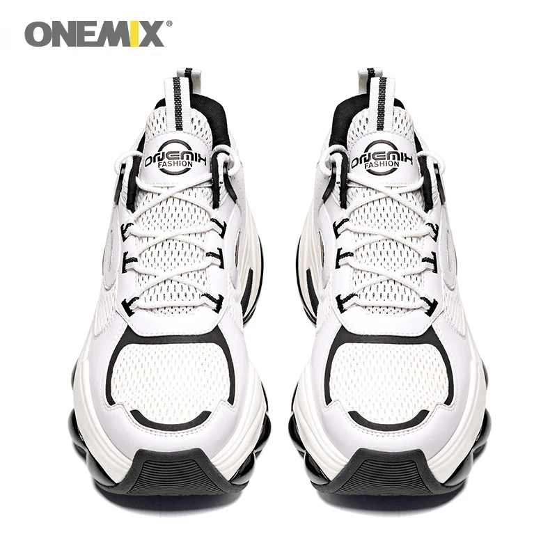 ONEMIX White Men Running Shoes For Man Increase Sneakers Breathable Soft Athletics Jogging Outdoor Light Comfortable Sport Shoes
ONEMIX White Men Running Shoes For Man Increase Sneakers Breathable Soft Athletics Jogging Outdoor Light Comfortable Sport Shoes