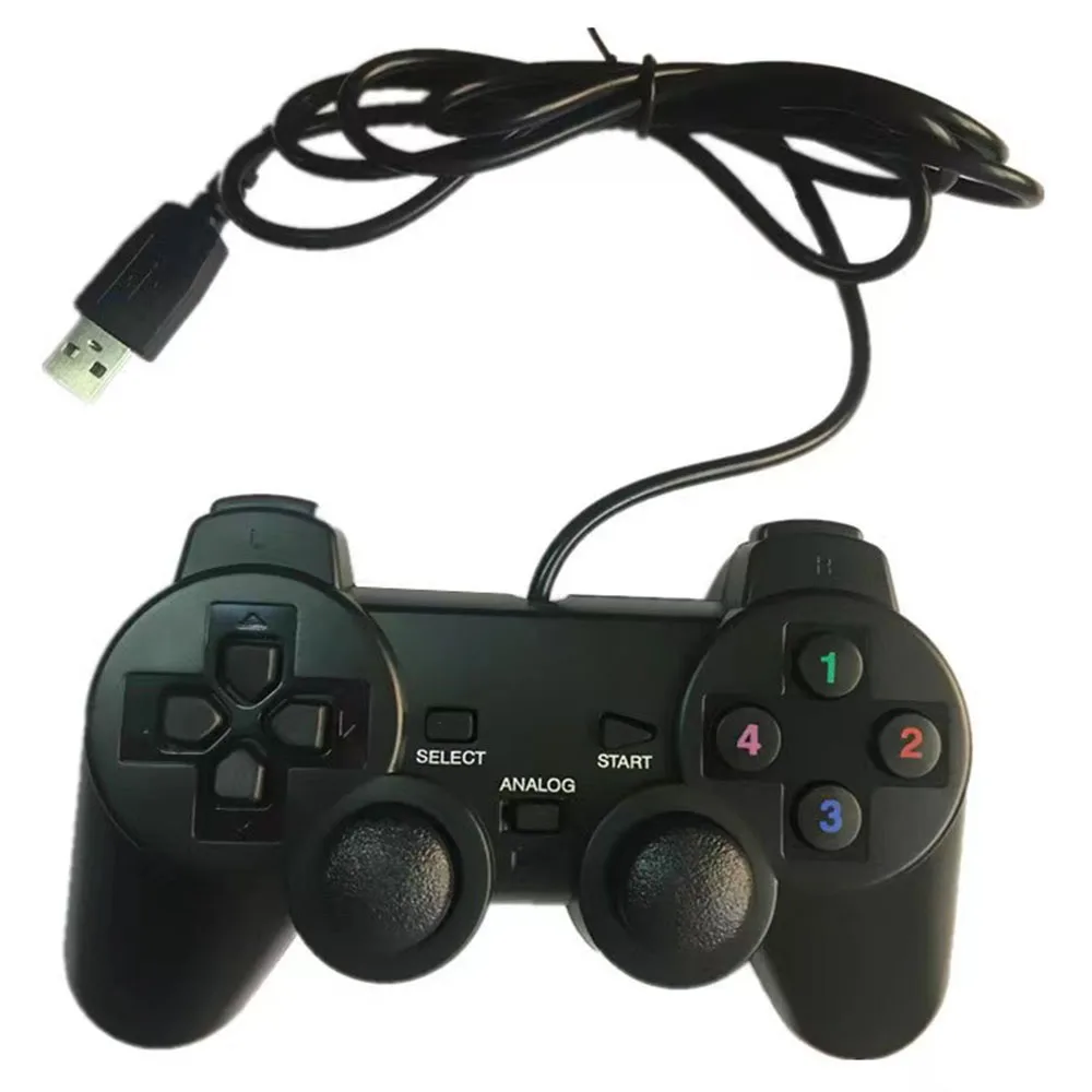 USB game handle PS2 gamepad appearance singles wired PC computer game console handle game controllers gamepads for pc
USB game handle PS2 gamepad appearance singles wired PC computer game console handle game controllers gamepads for pc