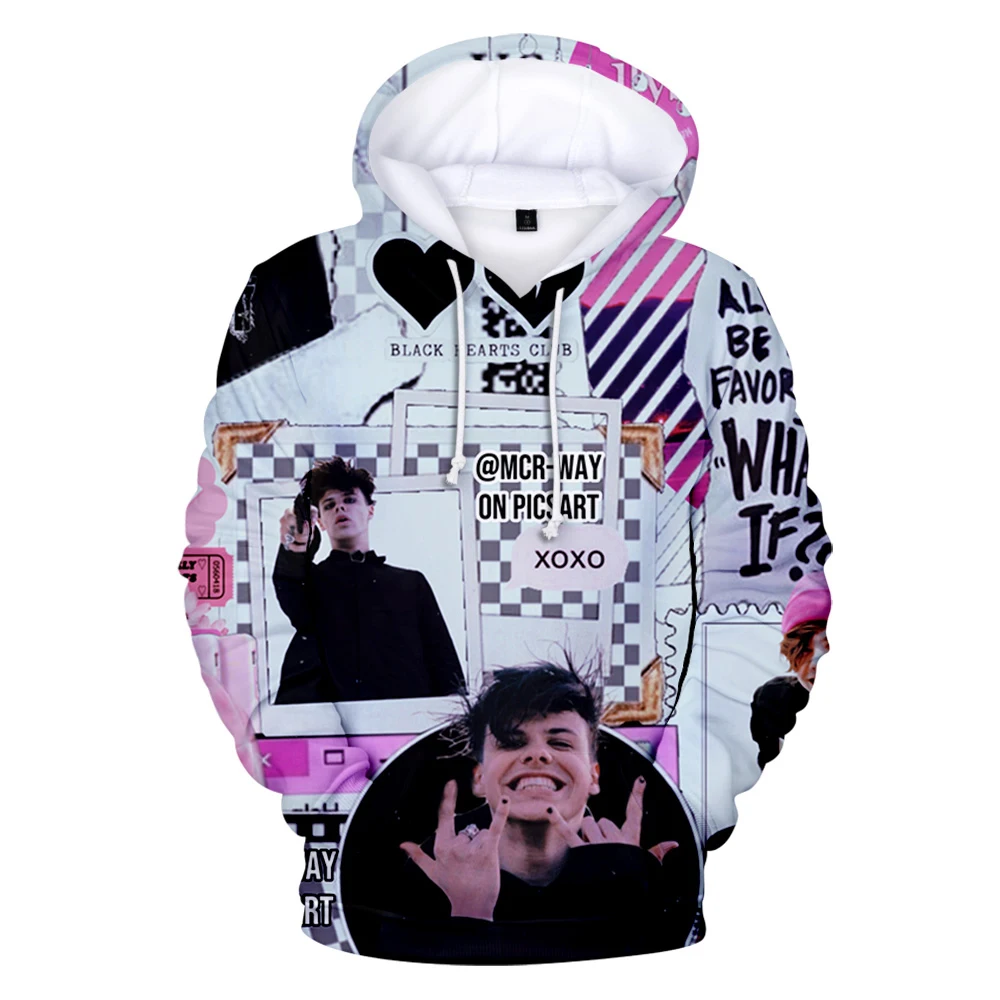 YUNGBLUD 3D Hoodies Sweatshirts Men/women Fashion Hooded Pullover Autumn Winter Streetwear Hip Hop Sweatshirts Oversized Hoodie
YUNGBLUD 3D Hoodies Sweatshirts Men/women Fashion Hooded Pullover Autumn Winter Streetwear Hip Hop Sweatshirts Oversized Hoodie