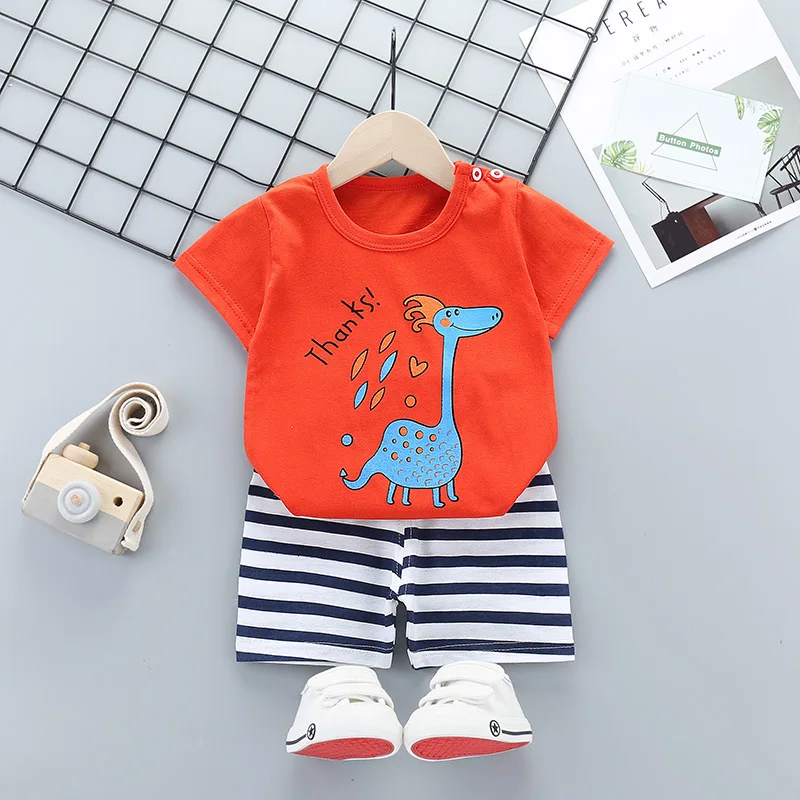 Casual Outfits for Boys and Girls Boutique Wholesale Children Clothes Cute Two Piece Clothing Cartoon Top and Shorts Set 
Casual Outfits for Boys and Girls Boutique Wholesale Children Clothes Cute Two Piece Clothing Cartoon Top and Shorts Set