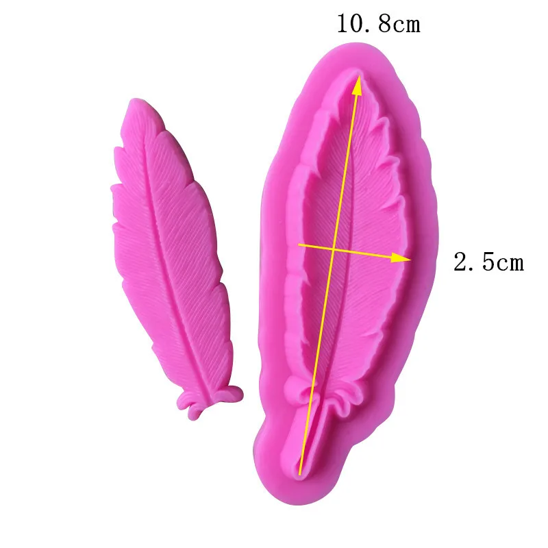 Cookie Fondant Molds 3D Feather Silicone Cake Craft Plaster Wall Panel Designer Concrete Fondant Mold
Cookie Fondant Molds 3D Feather Silicone Cake Craft Plaster Wall Panel Designer Concrete Fondant Mold