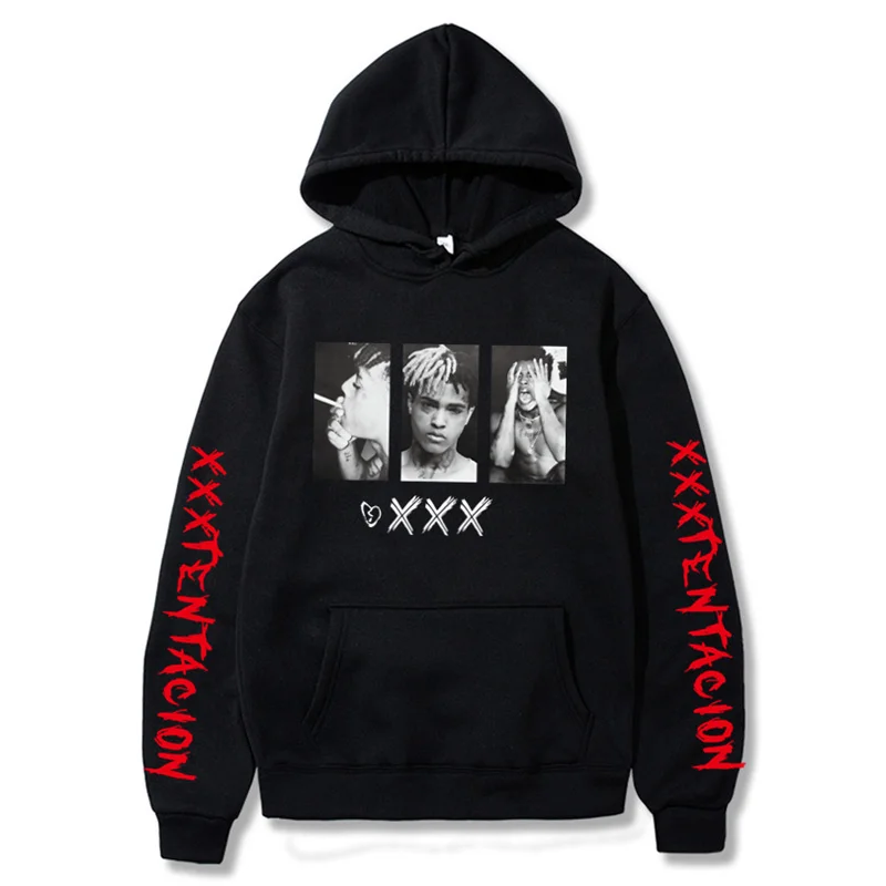 Толстовка XXXTentacion для мужчин и женщин, Повседневный пуловер, уличная одежда, худи в стиле хип-хоп, забавные худи с принтом
Толстовка XXXTentacion для мужчин и женщин, Повседневный пуловер, уличная одежда, худи в стиле хип-хоп, забавные худи с принтом