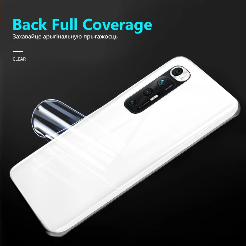 CHYI 3D изогнутая пленка для Xiaomi Mi 10S защита экрана полное покрытие