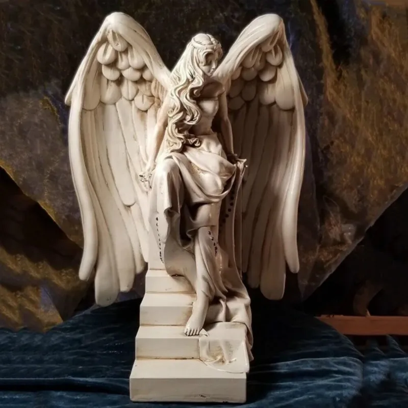 Old Outdoor Garden Decoration Angel Statue Resin Crafts Ornaments Decoration Wing Sculpture
Old Outdoor Garden Decoration Angel Statue Resin Crafts Ornaments Decoration Wing Sculpture