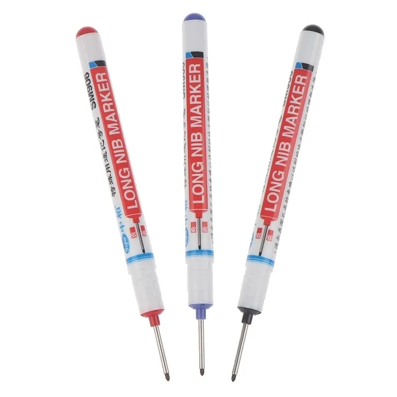 1pcs Long Head Markers Bathroom Woodworking Decoration Multi-purpose Deep Hole Marker Pens SM906 20mm
1pcs Long Head Markers Bathroom Woodworking Decoration Multi-purpose Deep Hole Marker Pens SM906 20mm
