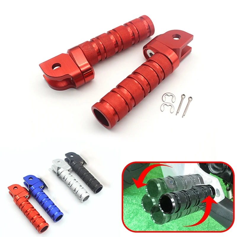 

Motorcycle Front Foot Pegs Adjustable Footrest for Honda CBR1000RR 600RR CBR500R CBR600F RVF750R