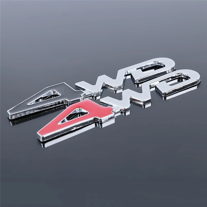 Car Tail Rear Side Metal 4x4 RC Car 4WD Sticker 3D Chrome Badge Car Emblem Badge Decal Auto Decor Styling 4WD Red 
Car Tail Rear Side Metal 4x4 RC Car 4WD Sticker 3D Chrome Badge Car Emblem Badge Decal Auto Decor Styling 4WD Red