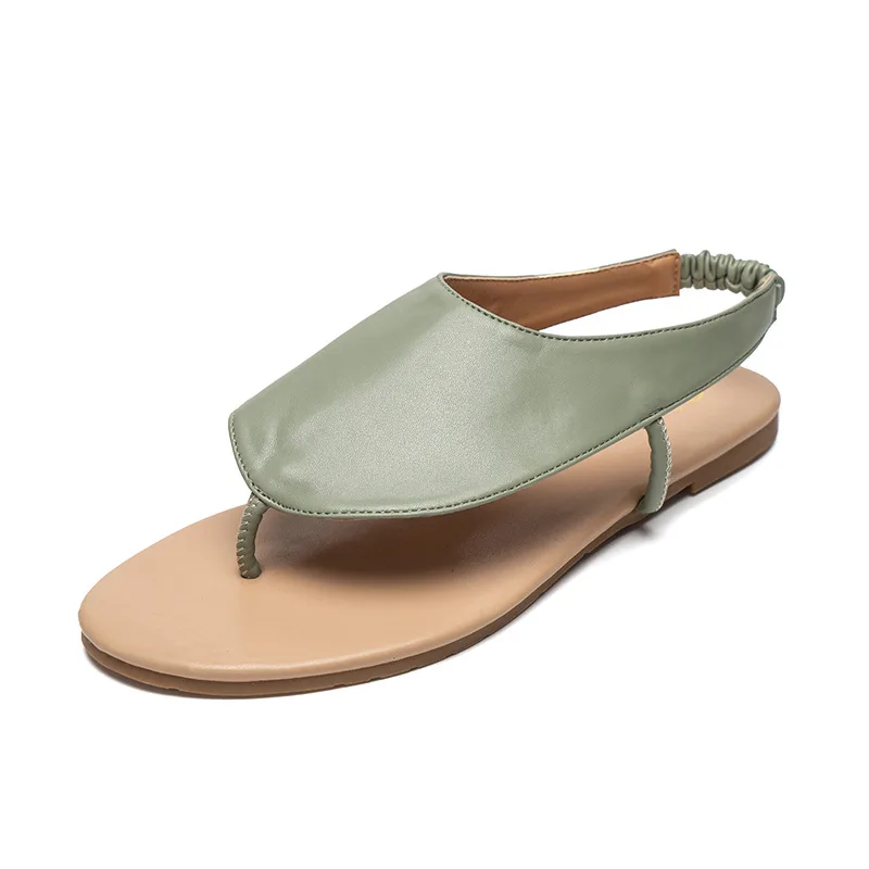 Simple Casual Comfy Flip-Flops Women's Slippers 2021 Summer New Solid Pattern Flat-bottomed Laddies Sandals
Simple Casual Comfy Flip-Flops Women's Slippers 2021 Summer New Solid Pattern Flat-bottomed Laddies Sandals