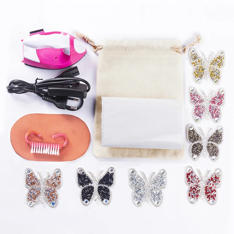 Rhinestone Patches Crystal Appliques Decorative Stickers Iron on Badges for Clothes Bag Pants Shoes Cellphone Case DIY Projects
Rhinestone Patches Crystal Appliques Decorative Stickers Iron on Badges for Clothes Bag Pants Shoes Cellphone Case DIY Projects