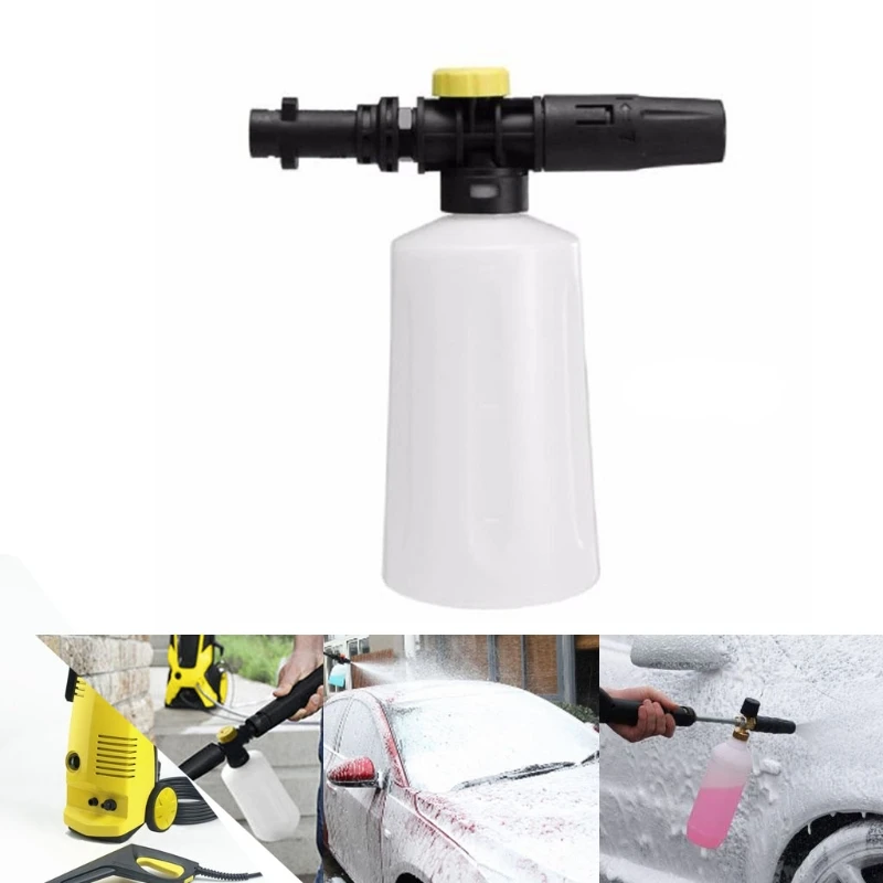 Foam Cannon Bottle Car Plastic Foam Dispenser Pressure Washer Accessories Compatible with Karcher K2-K7
Foam Cannon Bottle Car Plastic Foam Dispenser Pressure Washer Accessories Compatible with Karcher K2-K7