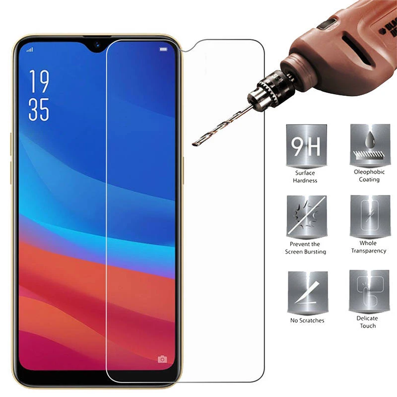 Защитное стекло для OPPO RX17 Neo AX7 Pro A1K A5s Realme C2 X Lite X2 3 3i 5|Защитные стёкла и плёнки