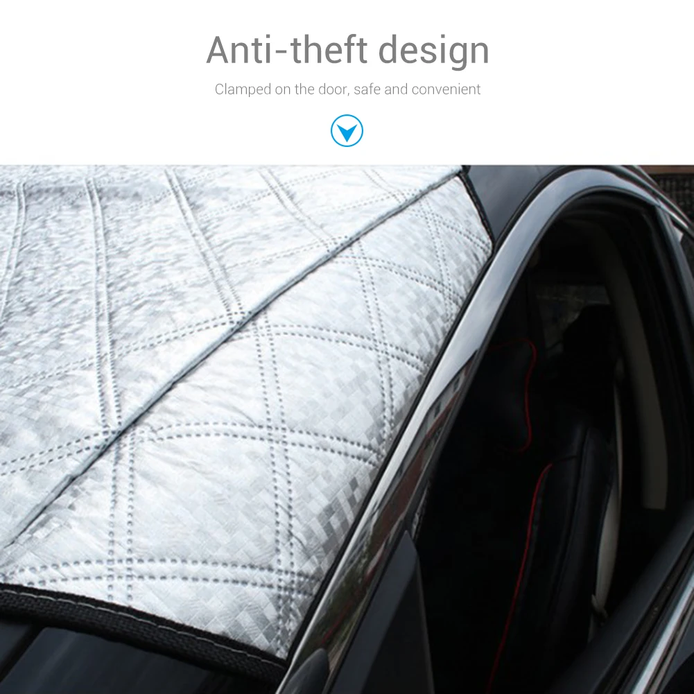 Universal Car Windshield Cover Car Thickened Flocking Front Cover Block Windshield Sunshade Protector Visor Sun Snow dust Shade
Universal Car Windshield Cover Car Thickened Flocking Front Cover Block Windshield Sunshade Protector Visor Sun Snow dust Shade