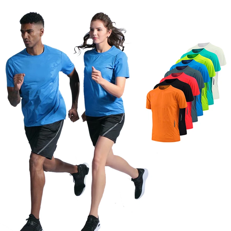 Quick Dry Gym Shirt Men Summer Womens Sportswear Running Tshirts Sport Female Tops Training Short Sleeves logo personalized
Quick Dry Gym Shirt Men Summer Womens Sportswear Running Tshirts Sport Female Tops Training Short Sleeves logo personalized
