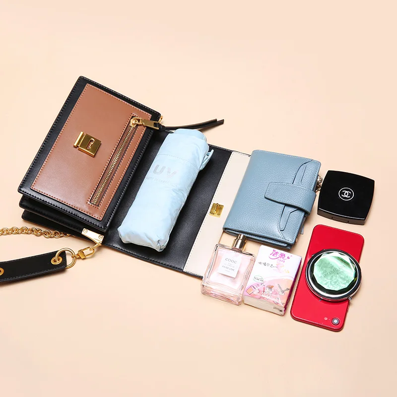 2019 New Women Bag Handbags Chain Strap & Lock Shoulder Crossbody Bag 100% Genuine Leather Small Women Messenger Bags
2019 New Women Bag Handbags Chain Strap & Lock Shoulder Crossbody Bag 100% Genuine Leather Small Women Messenger Bags