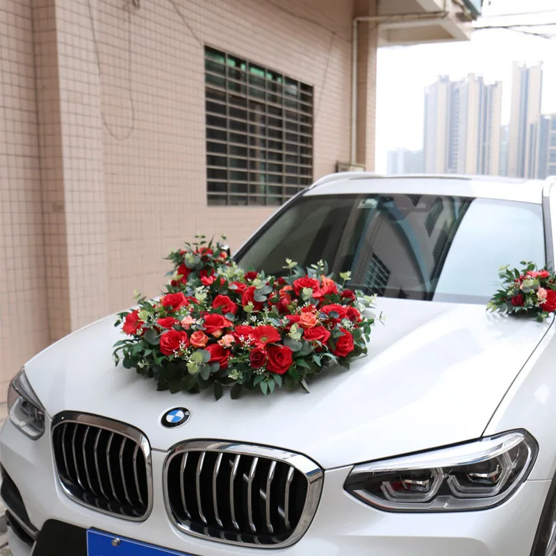 HVAYI red made New Creative Wedding Car Decoration Flower Door Handles Rearview Mirror Decorate Artificial Flower Accessories
HVAYI red made New Creative Wedding Car Decoration Flower Door Handles Rearview Mirror Decorate Artificial Flower Accessories