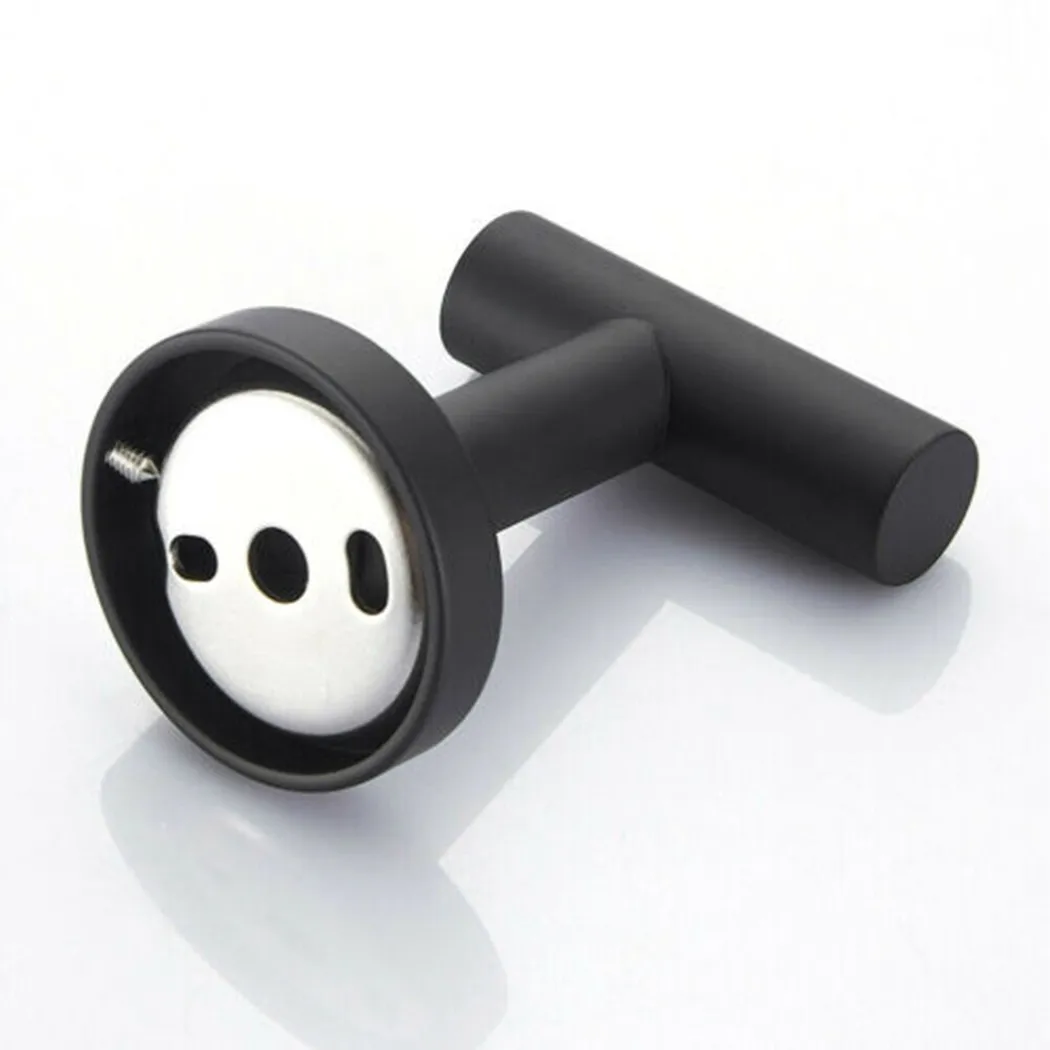 Matte Black Towel Hook Robe Hanger Holder Made Of High Quality Materia Stainless Steel Bathroom Wall Mounted
Matte Black Towel Hook Robe Hanger Holder Made Of High Quality Materia Stainless Steel Bathroom Wall Mounted