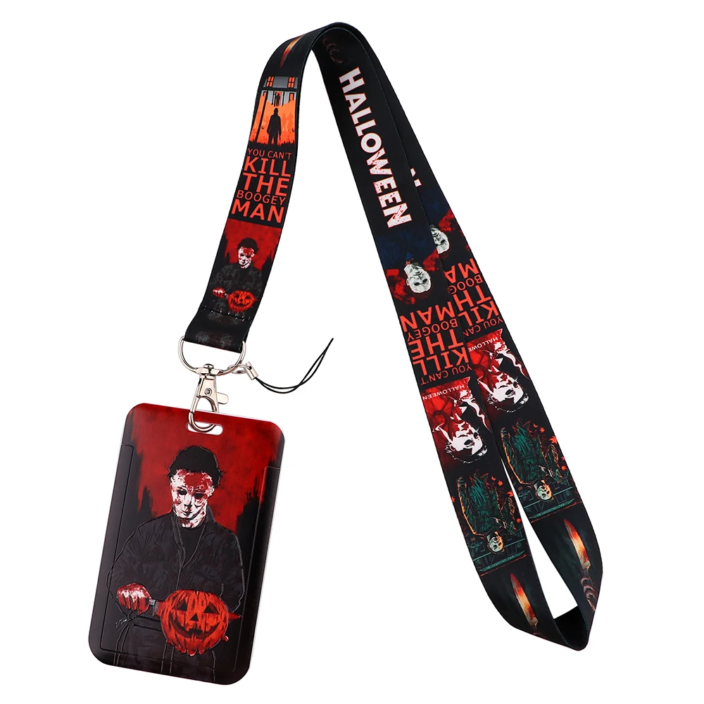 K3538 Horror Movie Pumpkin Lanyard Badge Holder ID Card Lanyards Cell Phone Rope Key Lanyard Neck Straps Keychain Key Ring
K3538 Horror Movie Pumpkin Lanyard Badge Holder ID Card Lanyards Cell Phone Rope Key Lanyard Neck Straps Keychain Key Ring