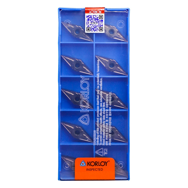 Korloy 100% Original VNMG VNMG16 VNMG160408 HM High Quality Carbide Inserts VNMG160404 External Turning Tool CNC Lathe Tools
Korloy 100% Original VNMG VNMG16 VNMG160408 HM High Quality Carbide Inserts VNMG160404 External Turning Tool CNC Lathe Tools