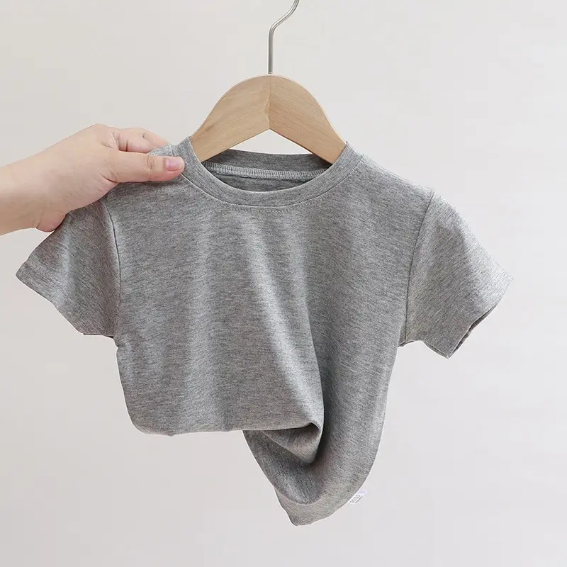 2021 summer new men's and women's short-sleeved T-shirt single-piece Korean children's shirt solid color children RS4
2021 summer new men's and women's short-sleeved T-shirt single-piece Korean children's shirt solid color children RS4