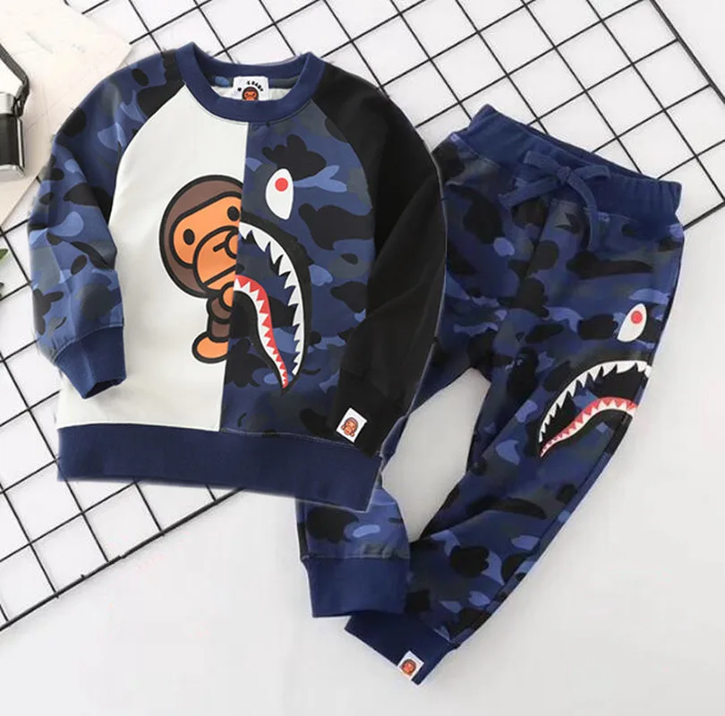 1 Set Kids Boy Girls Colorful Cartoon Little Animal Hoodie Tops Sweatershirt Jacket and Pants New Camo Style Children Clothes
1 Set Kids Boy Girls Colorful Cartoon Little Animal Hoodie Tops Sweatershirt Jacket and Pants New Camo Style Children Clothes