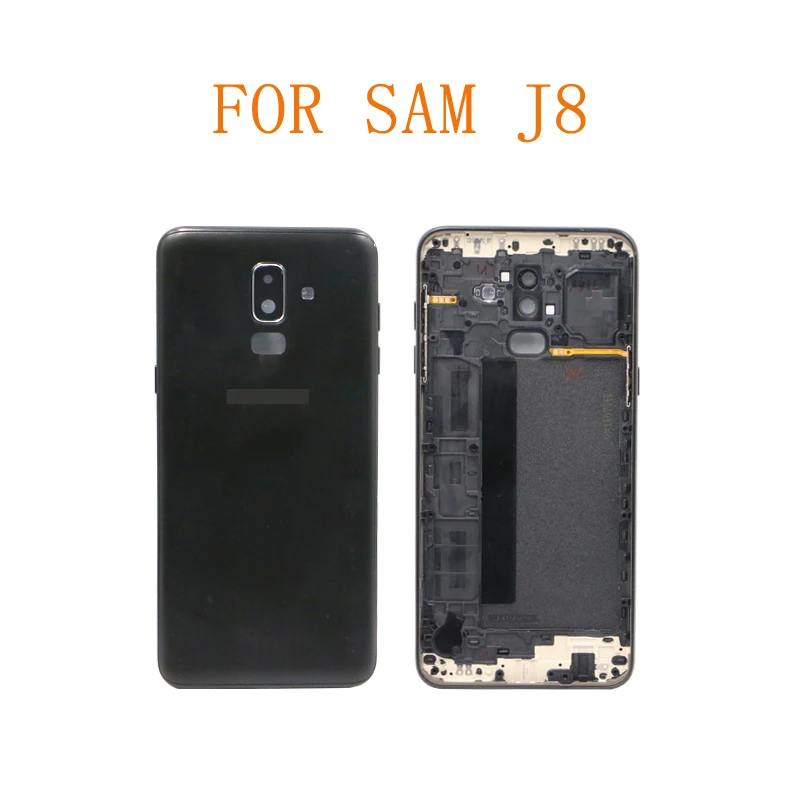 Новый 10 шт Бесплатная доставка J8 крышка батареи Tapa для SAMSUNG Galaxy J800 J800F Задняя +