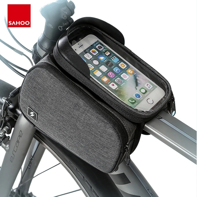 Sahoo Touch Screen Bicycle Bag Rainproof MTB Road Bike Top Front Tube Frame 6.5in Phone Bag Double Side Pannier Bike Accessoies
Sahoo Touch Screen Bicycle Bag Rainproof MTB Road Bike Top Front Tube Frame 6.5in Phone Bag Double Side Pannier Bike Accessoies