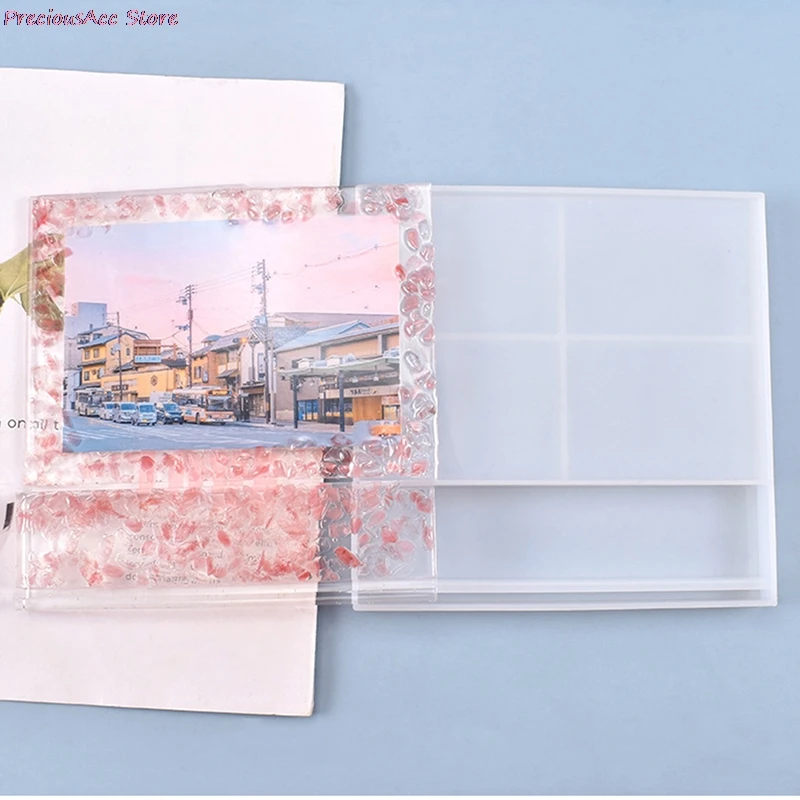 Square Photo Frame Silicone Mould DIY Crafts Decorative Crystal Epoxy Resin Mold
Square Photo Frame Silicone Mould DIY Crafts Decorative Crystal Epoxy Resin Mold