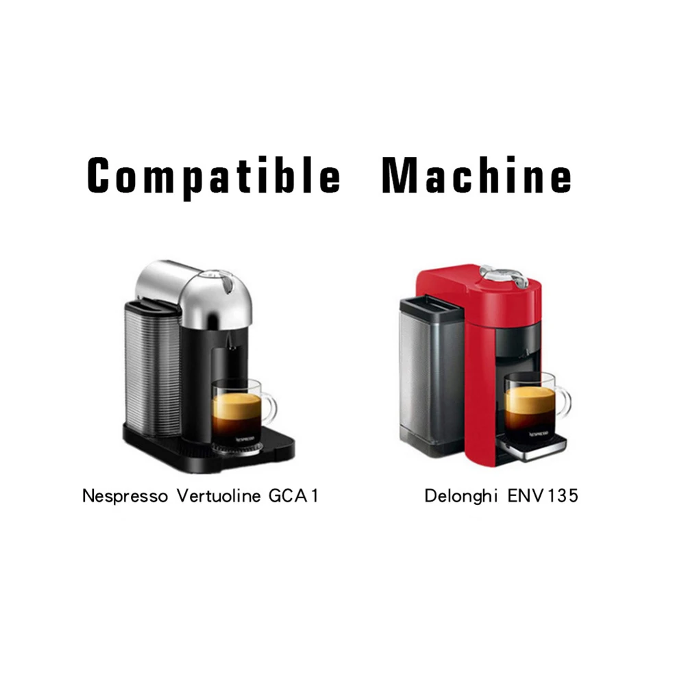 Capsules Converter Holder Filter Reusable Coffee Capsule Pod Cup Bracket Adapter for Vertuo Transform for Nespresso Coffee Tool
Capsules Converter Holder Filter Reusable Coffee Capsule Pod Cup Bracket Adapter for Vertuo Transform for Nespresso Coffee Tool