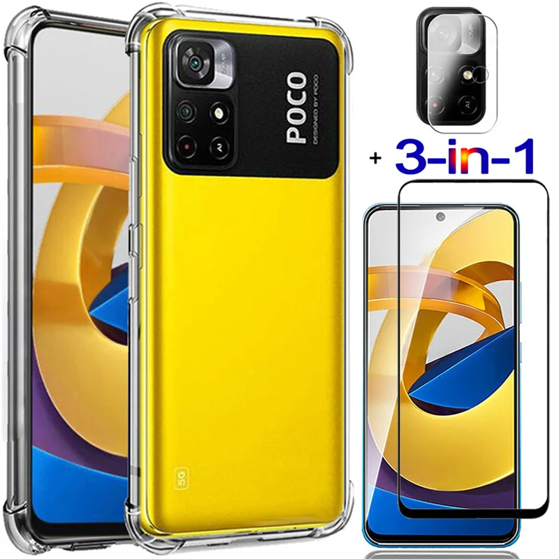 3-in-1,case for poco m4 pro 5g shockproof silicone phone cases pocophone m3 pro xiaomi poco m 4 pro glass case poko m4 pro cover
3-in-1,case for poco m4 pro 5g shockproof silicone phone cases pocophone m3 pro xiaomi poco m 4 pro glass case poko m4 pro cover