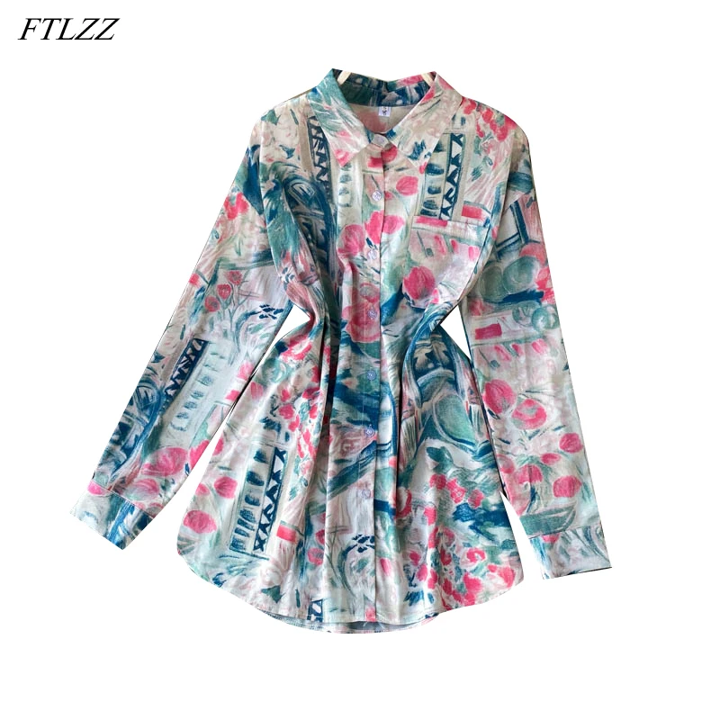FTLZZ New Autumn Casual Loose Beach Holiday Shirt Vintage Notched Collar Floral Print Shirt
FTLZZ New Autumn Casual Loose Beach Holiday Shirt Vintage Notched Collar Floral Print Shirt