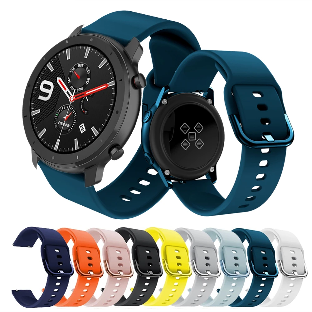 Ремешок силиконовый для Xiaomi Huami Amazfit GTR 47 мм 42 мм Bip S Bip GTS Stratos2 2S 3 Pace GTR 2
Ремешок силиконовый для Xiaomi Huami Amazfit GTR 47 мм 42 мм Bip S Bip GTS Stratos2 2S 3 Pace GTR 2