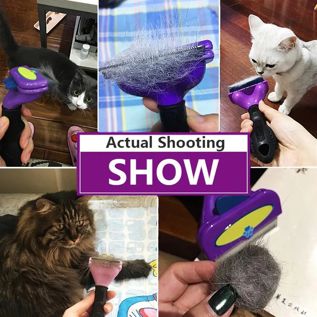 Pet Cat Hair Removal Comb Dogs Beauty Brushes Puppy Kitten Cat Hair Shedding Cat Trimmer Combs Pets Grooming Tools
Pet Cat Hair Removal Comb Dogs Beauty Brushes Puppy Kitten Cat Hair Shedding Cat Trimmer Combs Pets Grooming Tools