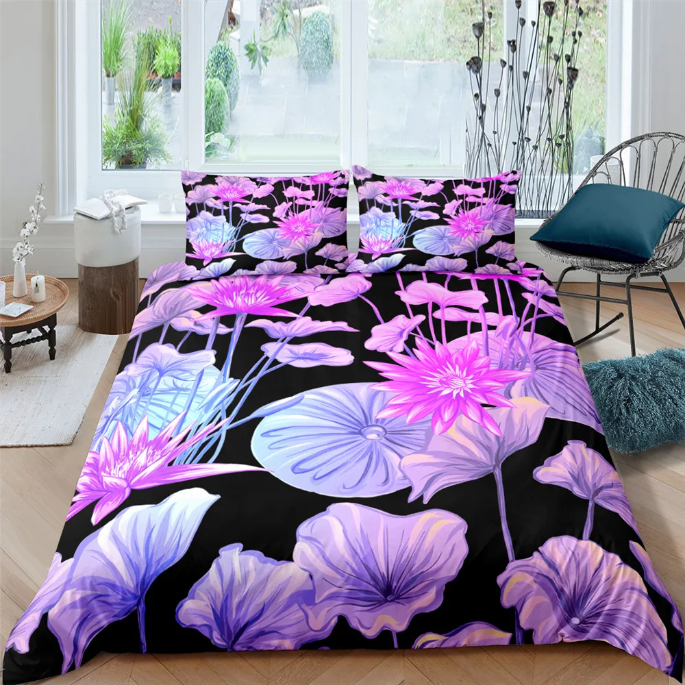 2021 3D Colorful Lotus Leaf Bedding Set Single Double Full Queen King Size Bedding Cover Duvet Cover Quilt Cover Pillow Case
2021 3D Colorful Lotus Leaf Bedding Set Single Double Full Queen King Size Bedding Cover Duvet Cover Quilt Cover Pillow Case