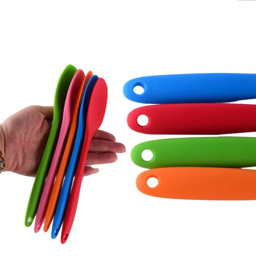 Cake Butter Spatula Silicone Spoon Mixing Spoon Long-handled Cooking Utensils Tableware Kitchen Soup Spoons Mixer Cooking Tools
Cake Butter Spatula Silicone Spoon Mixing Spoon Long-handled Cooking Utensils Tableware Kitchen Soup Spoons Mixer Cooking Tools