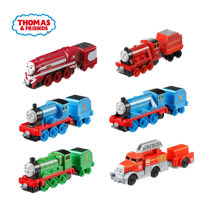 Игрушечный мини поезд Thomas and friend Shawn Weaver James из металлического сплава с отверстием