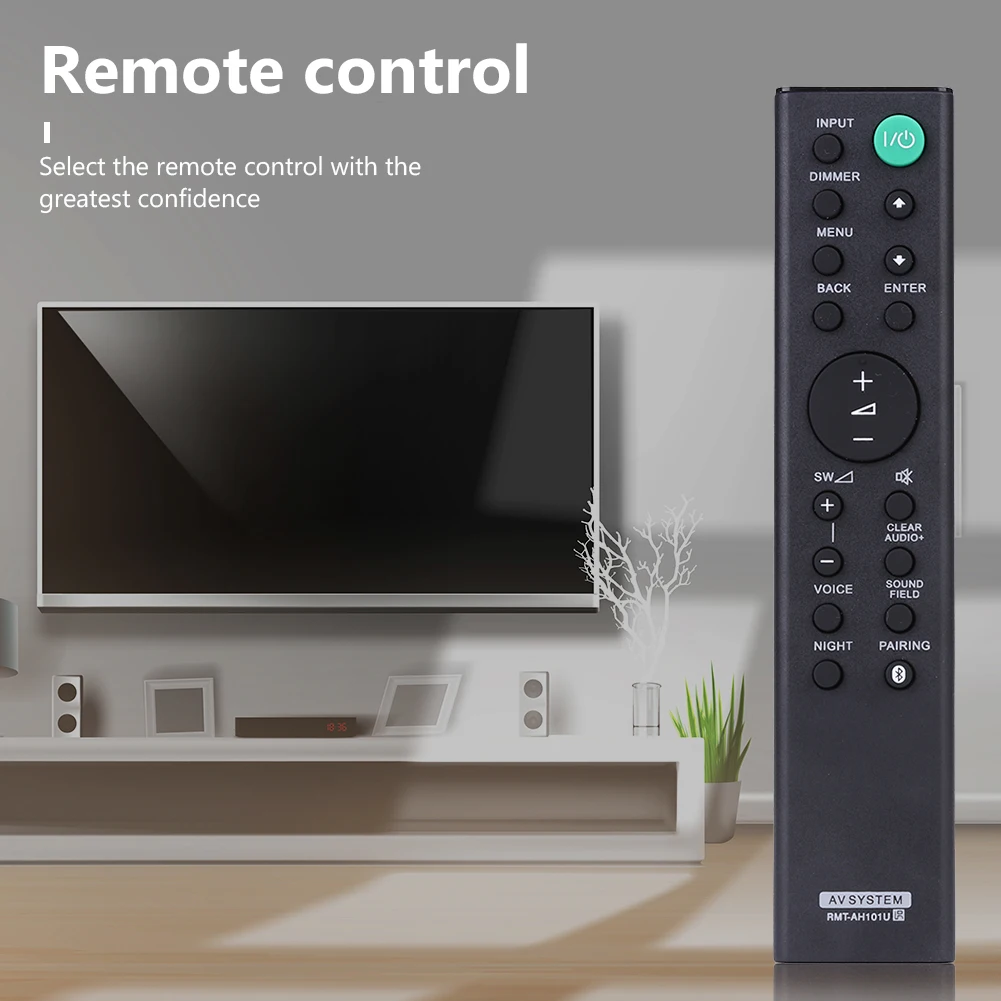 Simplicity Remote Controller Multi-function Hot Sale Remote Control for Sony Audio Sound Bar HTCT780 SACT380 SACT780
Simplicity Remote Controller Multi-function Hot Sale Remote Control for Sony Audio Sound Bar HTCT780 SACT380 SACT780
