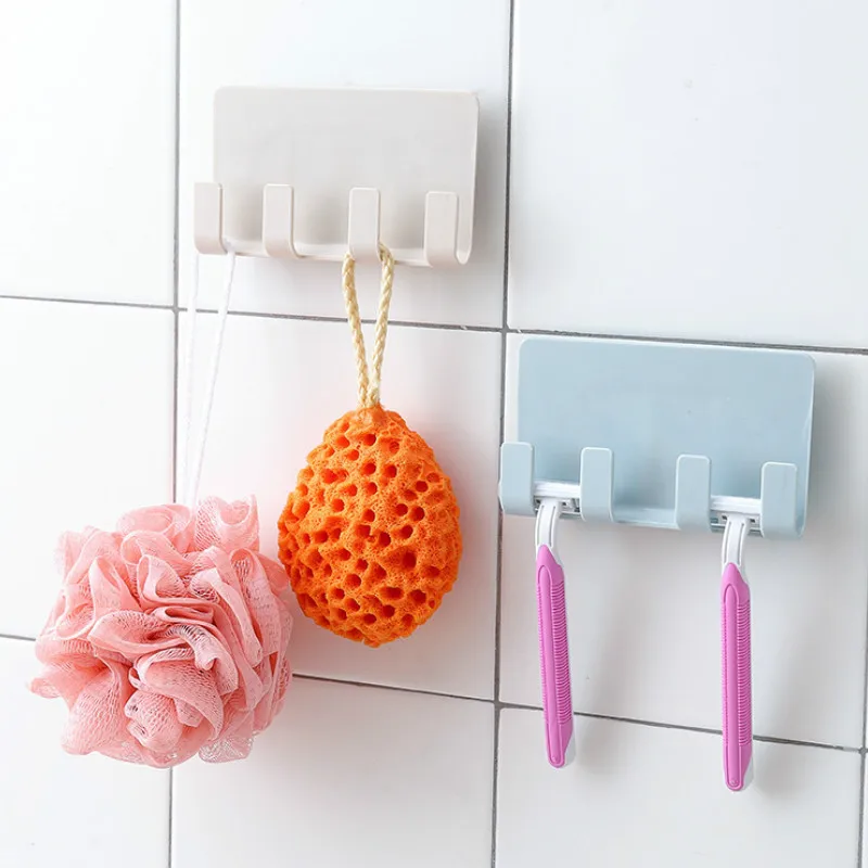 1Pcs Bathroom Hook Strong Self Adhesive Door Wall Hangers Hooks For Silicone Storage Hanging Kitchen Magic Bathroom Accessories
1Pcs Bathroom Hook Strong Self Adhesive Door Wall Hangers Hooks For Silicone Storage Hanging Kitchen Magic Bathroom Accessories
