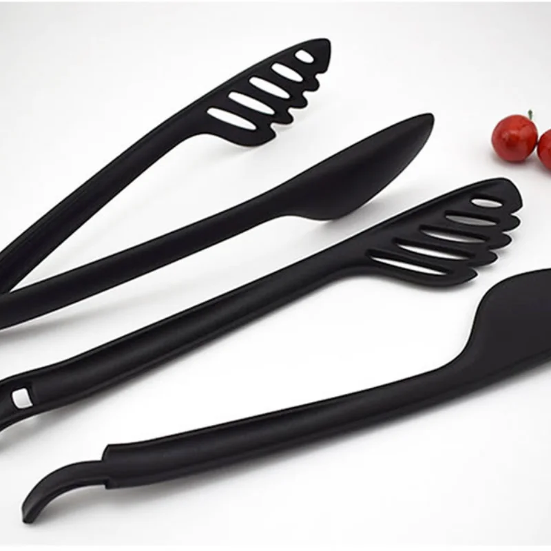9 inch Silicone Nylon Noodle Tongs Pasta Spaghetti Food Clips Stainless Steel Handle Cooking Utensils Kitchen Accessories
9 inch Silicone Nylon Noodle Tongs Pasta Spaghetti Food Clips Stainless Steel Handle Cooking Utensils Kitchen Accessories