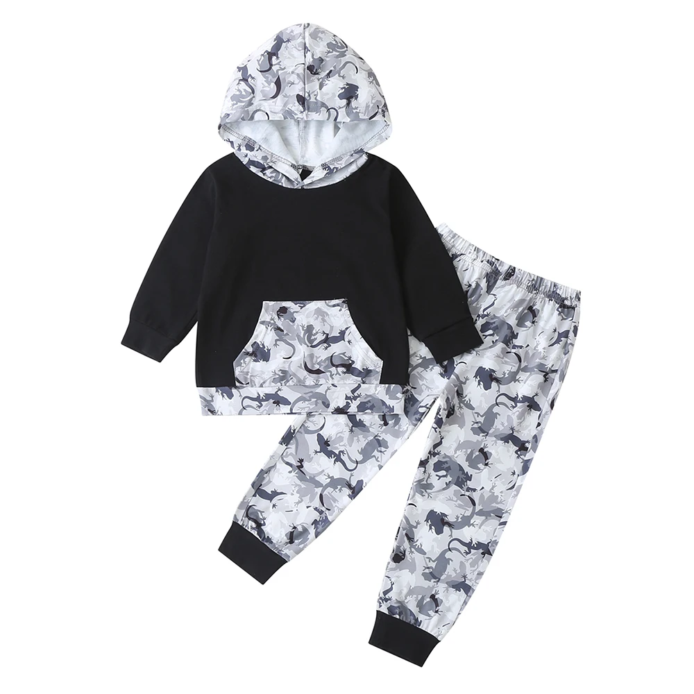 2pcs Children's Set Clothes for Boys Animal Printed Hooded Pocket Top and Pants Kids Boys Clothes Toddler Boys Clothing Set
2pcs Children's Set Clothes for Boys Animal Printed Hooded Pocket Top and Pants Kids Boys Clothes Toddler Boys Clothing Set