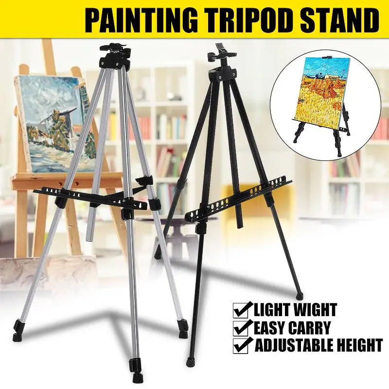 Adjustable Iron Painting Display Artist Easel Tripod Stand Folding Portable Sketching Rack Painting Tools Supplies Organizer
Adjustable Iron Painting Display Artist Easel Tripod Stand Folding Portable Sketching Rack Painting Tools Supplies Organizer