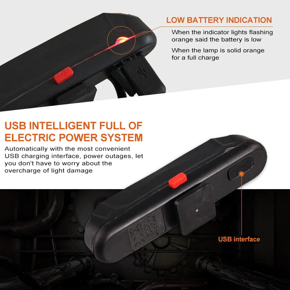Rear Bike Light Bicycle Taillight Cycling LED USB Rechargeable Waterproof 100 Lumens 500mAh Safety Accesorios Bicicleta Ciclismo
Rear Bike Light Bicycle Taillight Cycling LED USB Rechargeable Waterproof 100 Lumens 500mAh Safety Accesorios Bicicleta Ciclismo