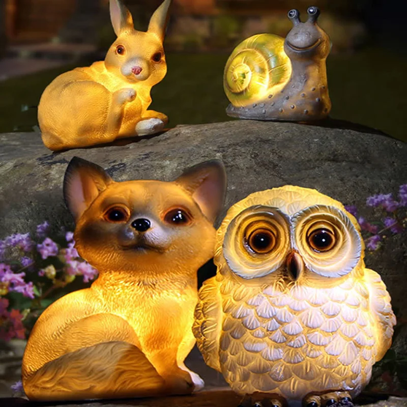 Owl Solar Light Garden Decoration Street Lights Cute Rabbit Outdoor Lawn Lamp for Courtyard Waterproof Grass Decor
Owl Solar Light Garden Decoration Street Lights Cute Rabbit Outdoor Lawn Lamp for Courtyard Waterproof Grass Decor