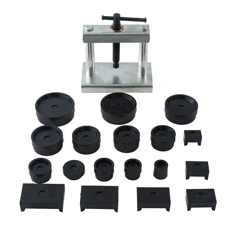 Desktop Watch Case Press 18 Dies Watch Front Back Case Cover Screw Press Presser Close Watchmakers Repair Kit Tools
Desktop Watch Case Press 18 Dies Watch Front Back Case Cover Screw Press Presser Close Watchmakers Repair Kit Tools