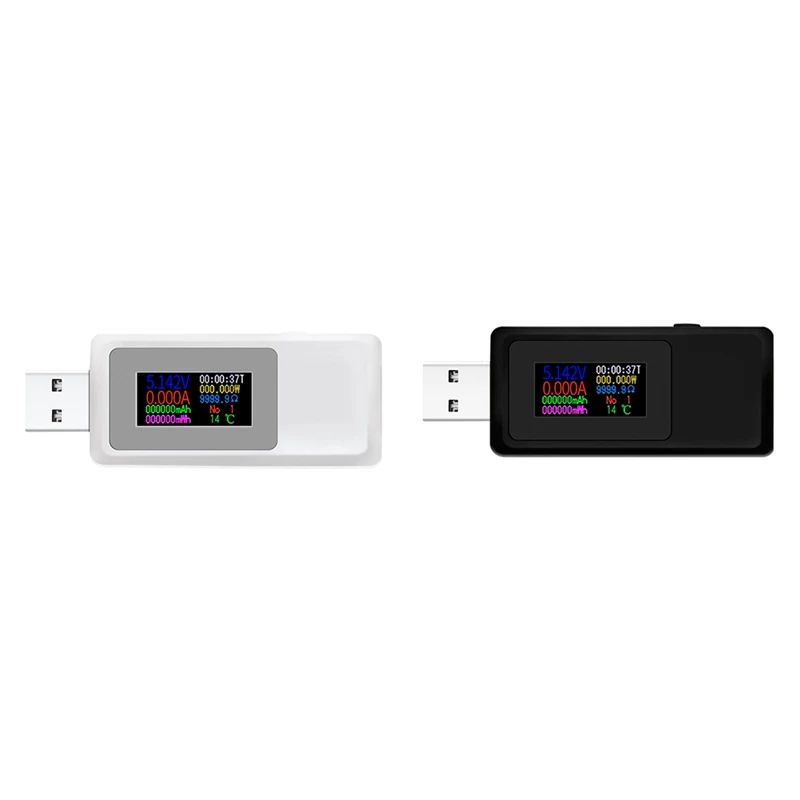 KWS-MX19 USB Tester DC 4V-30V 0-5A Current Voltage Detector Power Ammeter Digital Capacity Charger Monitor
KWS-MX19 USB Tester DC 4V-30V 0-5A Current Voltage Detector Power Ammeter Digital Capacity Charger Monitor