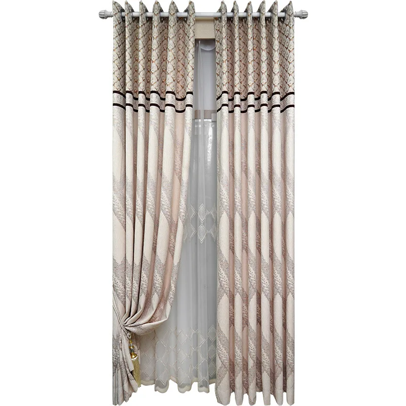 New High-end Living Room Bedroom Blackout Cashmere Chenille Curtains Modern Minimalist Nordic Curtains 
New High-end Living Room Bedroom Blackout Cashmere Chenille Curtains Modern Minimalist Nordic Curtains