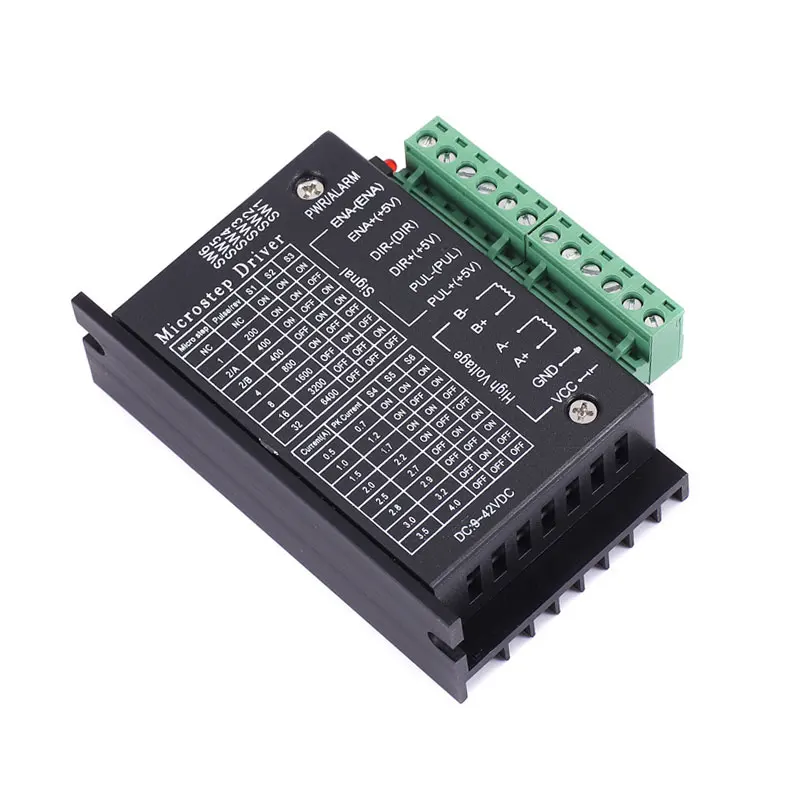 

TB6600 Stepper Motor Driver 4A 9~42V TTL 32 Micro-Step CNC 1 Axis NEW 2 or 4 Phase of Stepper Moto 42, 57, 86