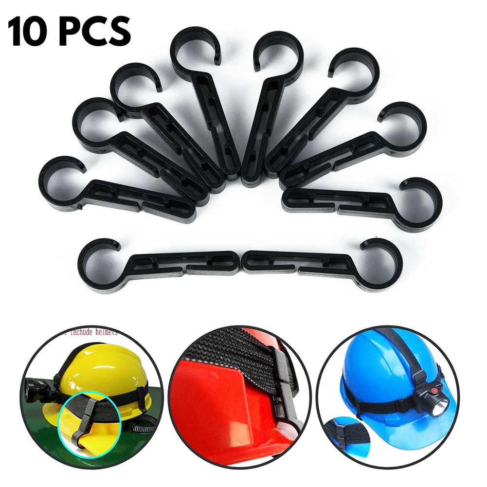 10pcs Set Helmet Black Light Clips Hard Hat Plastic Durable Lightweight New
10pcs Set Helmet Black Light Clips Hard Hat Plastic Durable Lightweight New