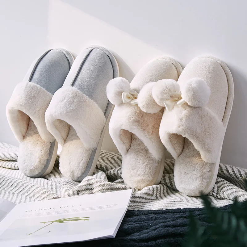 Cotton Slippers Women Winter 2021 New Thick-Soled Cute Indoor Warm Home Fur Slippers Men Non-Slip Confinement Shoes Women
Cotton Slippers Women Winter 2021 New Thick-Soled Cute Indoor Warm Home Fur Slippers Men Non-Slip Confinement Shoes Women